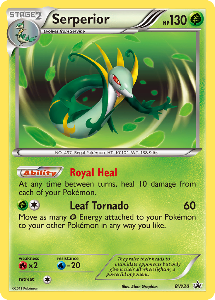 Serperior (BW20) [Black & White: Black Star Promos] | Nerdhalla Games