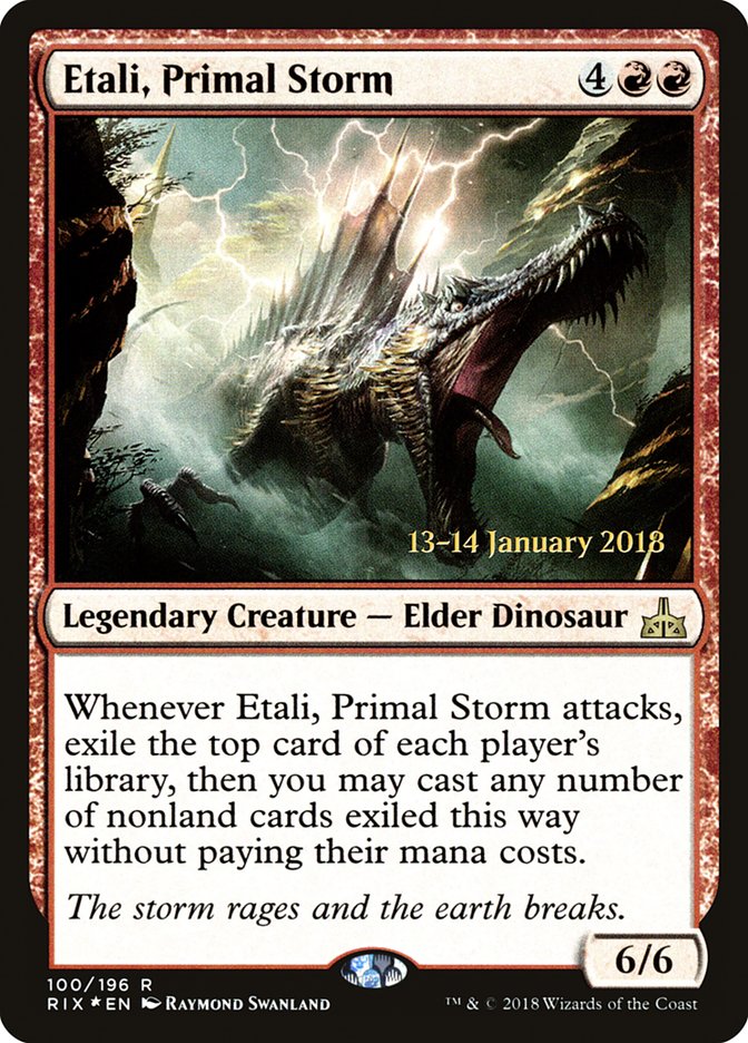 Etali, Primal Storm [Rivals of Ixalan Prerelease Promos] | Nerdhalla Games