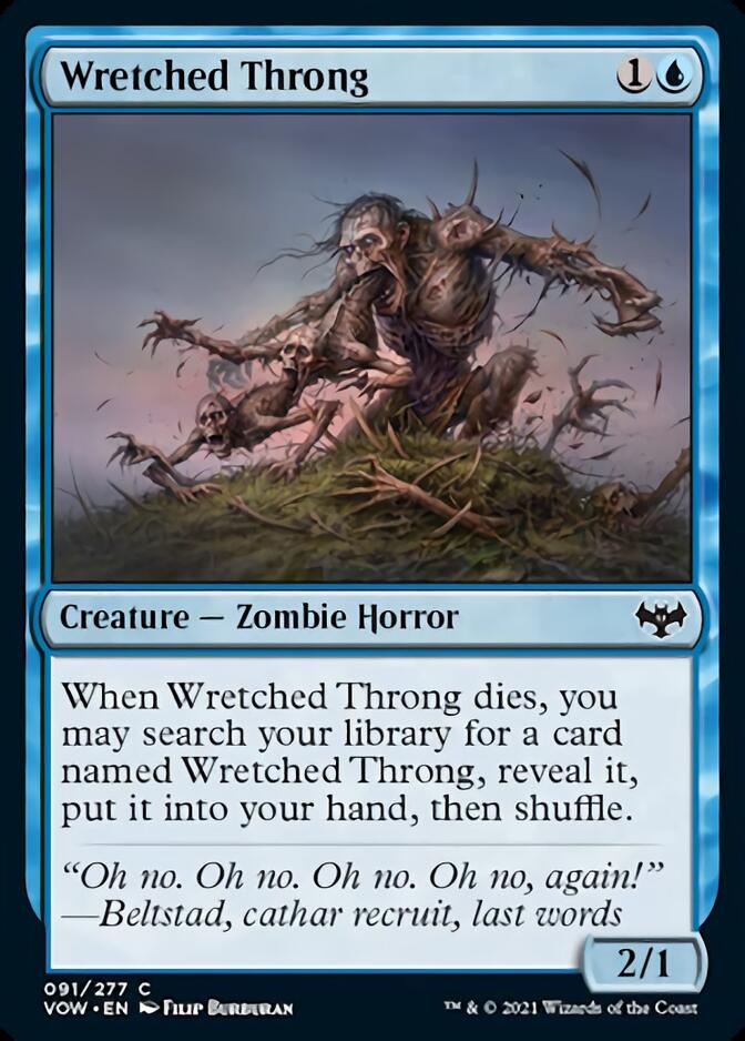 Wretched Throng [Innistrad: Crimson Vow] | Nerdhalla Games