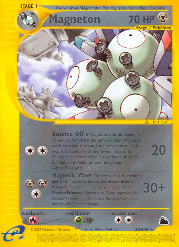 Magneton (20/144) [Skyridge] | Nerdhalla Games