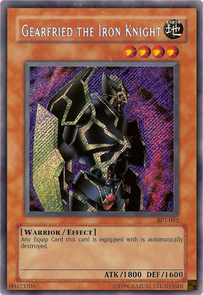 Gearfried the Iron Knight [BPT-012] Secret Rare | Nerdhalla Games