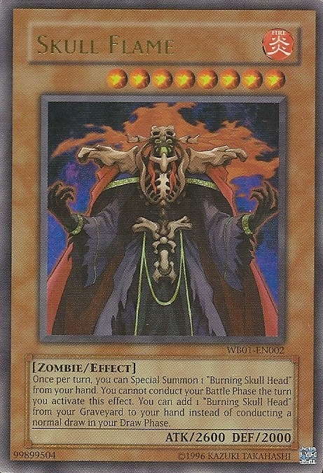 Skull Flame [WB01-EN002] Super Rare | Nerdhalla Games