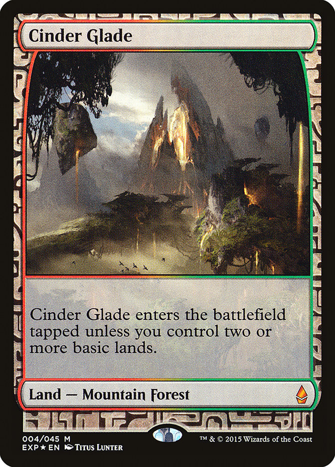 Cinder Glade [Zendikar Expeditions] | Nerdhalla Games