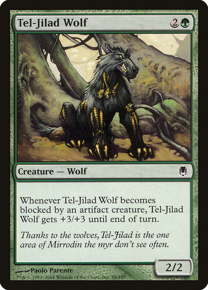 Tel-Jilad Wolf [Darksteel] | Nerdhalla Games