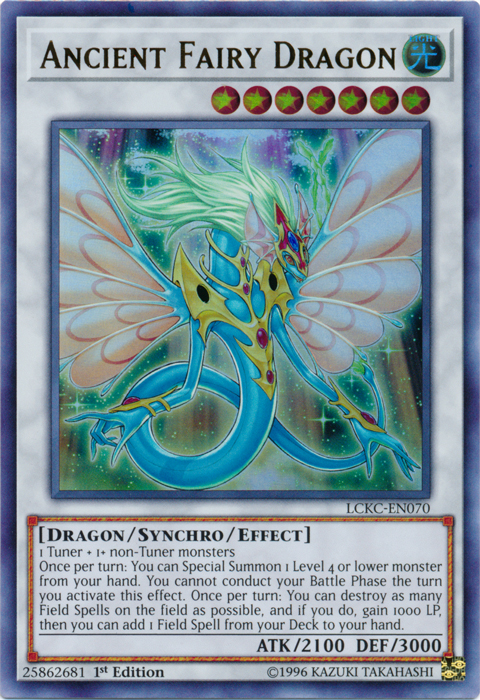 Ancient Fairy Dragon [LCKC-EN070] Ultra Rare | Nerdhalla Games