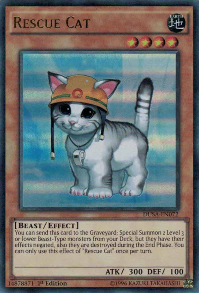 Rescue Cat [DUSA-EN072] Ultra Rare | Nerdhalla Games