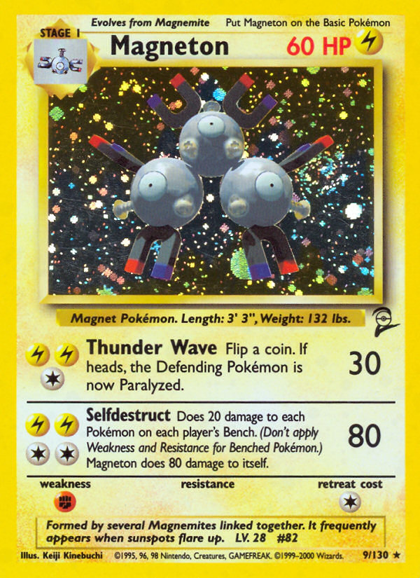 Magneton (9/130) [Base Set 2] | Nerdhalla Games