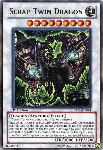 Scrap Twin Dragon [STBL-EN044] Ultra Rare | Nerdhalla Games