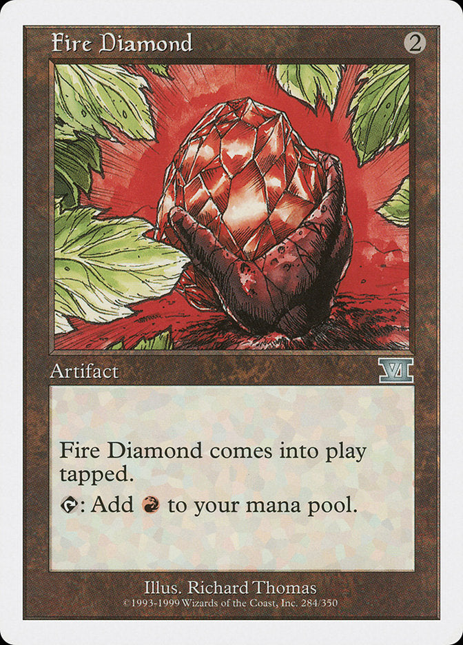 Fire Diamond [Classic Sixth Edition] | Nerdhalla Games