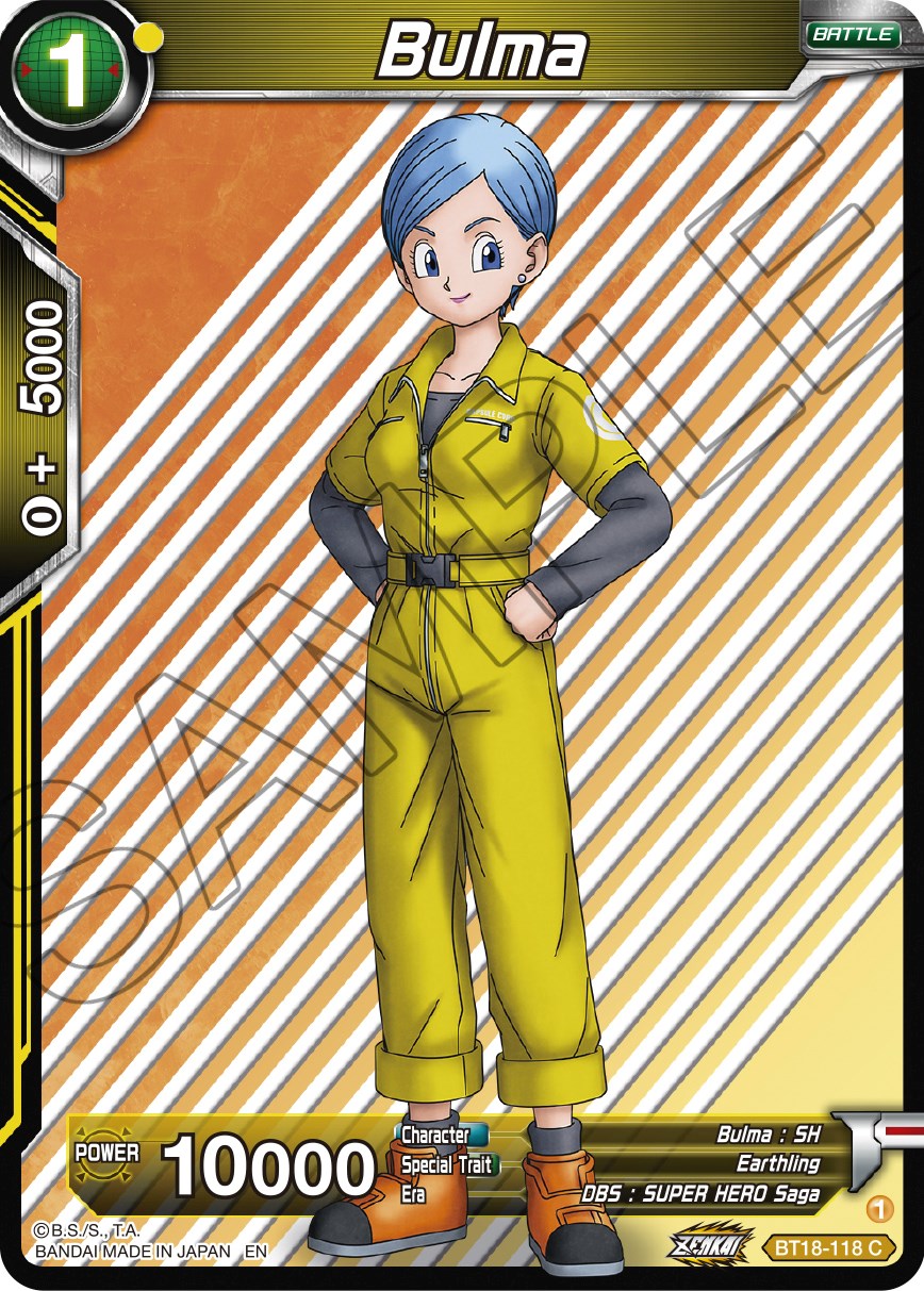 Bulma (BT18-118) [Dawn of the Z-Legends] | Nerdhalla Games