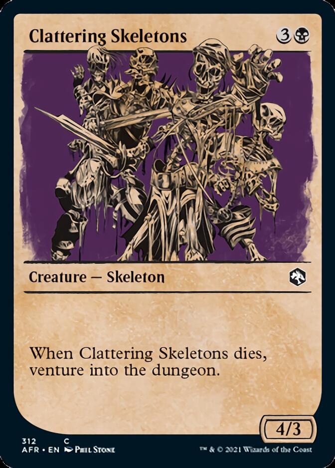 Clattering Skeletons (Showcase) [Dungeons & Dragons: Adventures in the Forgotten Realms] | Nerdhalla Games