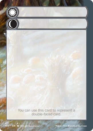 Helper Card (6/9) [Innistrad: Midnight Hunt Tokens] | Nerdhalla Games