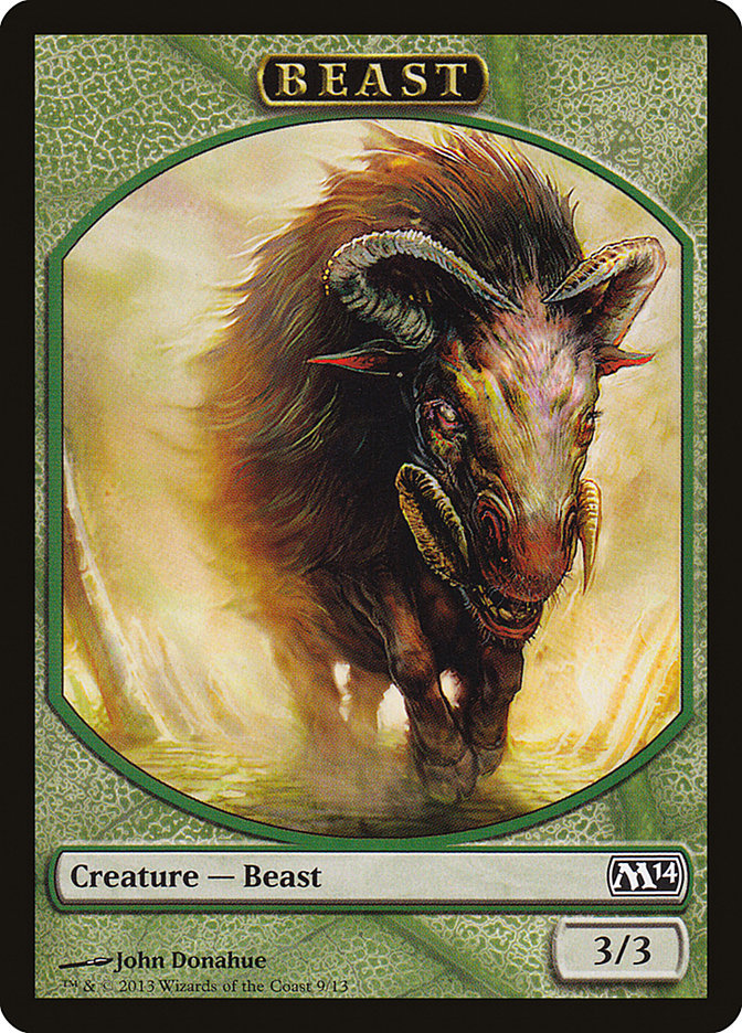 Beast [Magic 2014 Tokens] | Nerdhalla Games