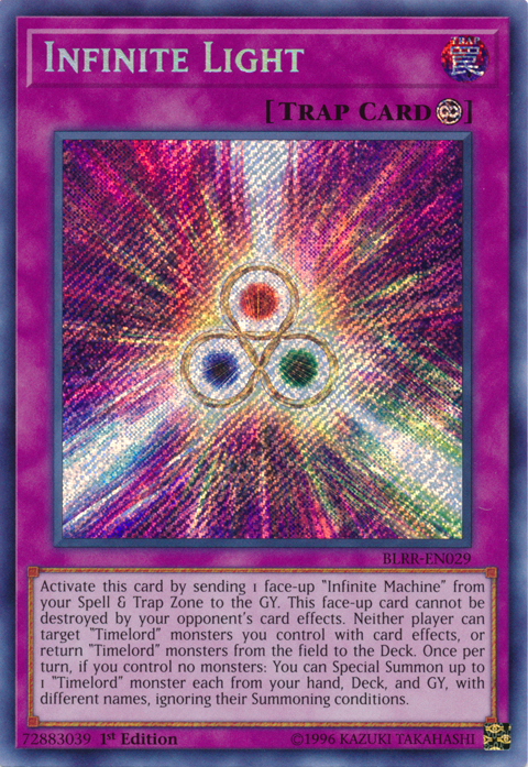 Infinite Light [BLRR-EN029] Secret Rare | Nerdhalla Games