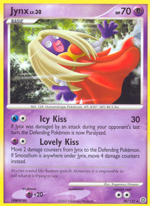 Jynx (30/132) [Diamond & Pearl: Secret Wonders] | Nerdhalla Games