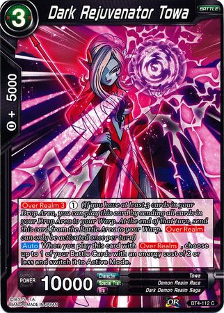 Dark Rejuvenator Towa [BT4-112] | Nerdhalla Games