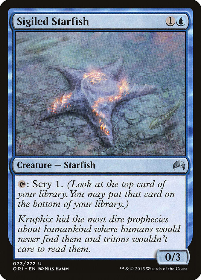 Sigiled Starfish [Magic Origins] | Nerdhalla Games