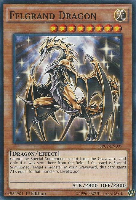 Felgrand Dragon [SR02-EN005] Common | Nerdhalla Games