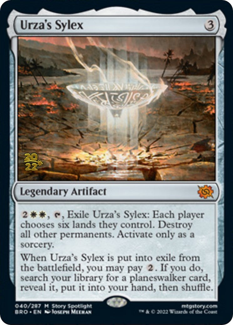 Urza's Sylex [The Brothers' War: Prerelease Promos] | Nerdhalla Games