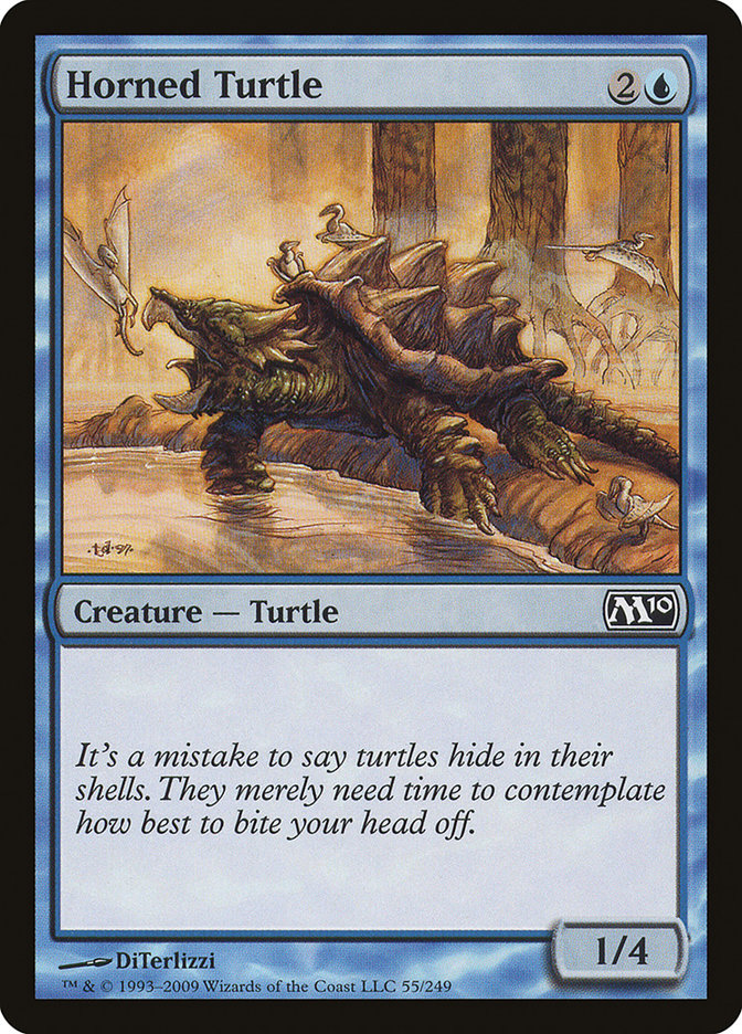 Horned Turtle [Magic 2010] | Nerdhalla Games