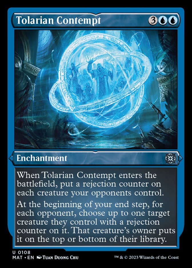 Tolarian Contempt (Foil Etched) [March of the Machine: The Aftermath] | Nerdhalla Games