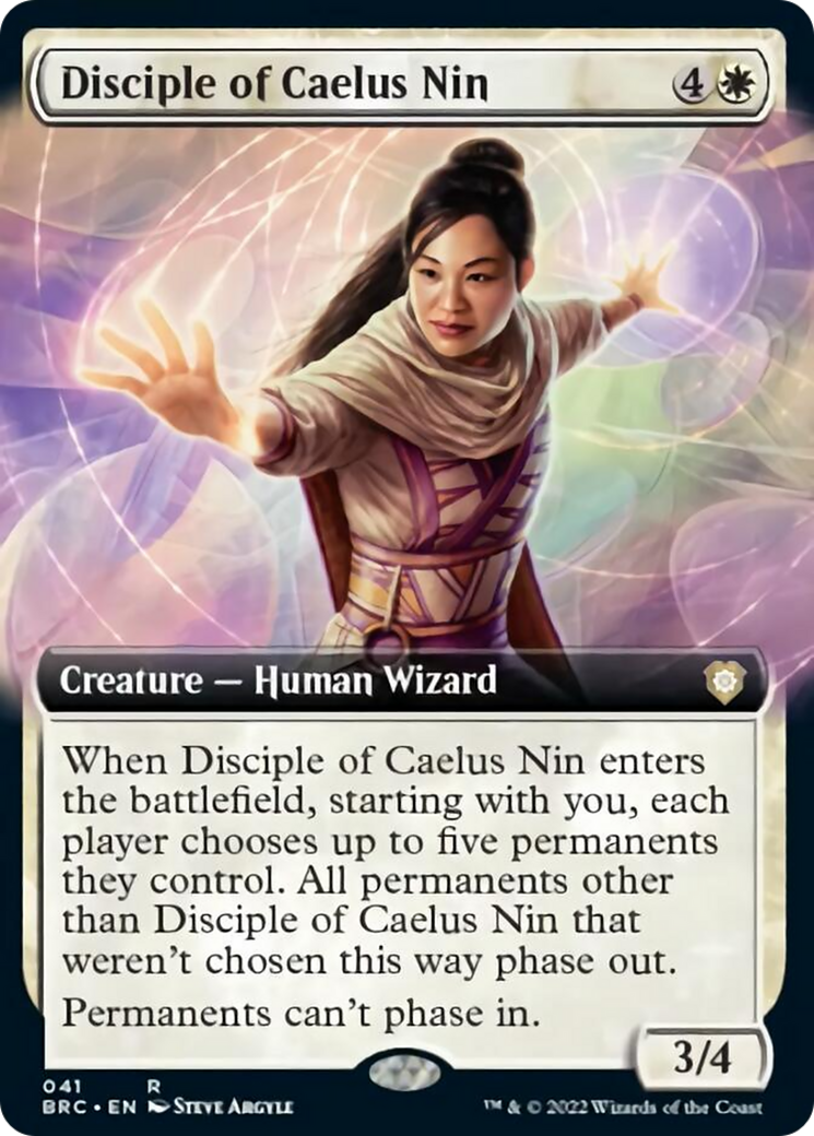 Disciple of Caelus Nin (Extended Art) [The Brothers' War Commander] | Nerdhalla Games