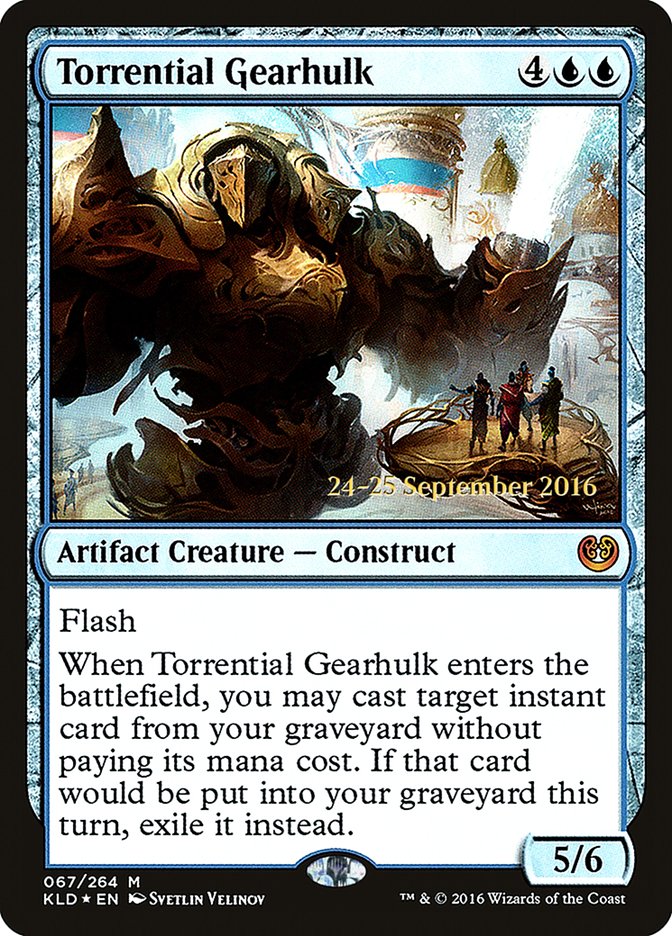 Torrential Gearhulk  [Kaladesh Prerelease Promos] | Nerdhalla Games