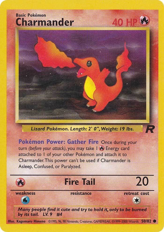 Charmander (50/82) [Team Rocket Unlimited] | Nerdhalla Games