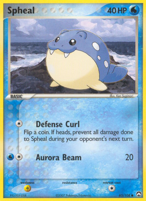 Spheal (65/108) [EX: Power Keepers] | Nerdhalla Games