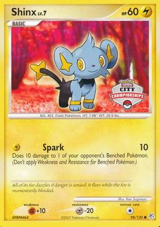 Shinx (98/130) (City Championships Promo) [Nintendo: Black Star Promos] | Nerdhalla Games