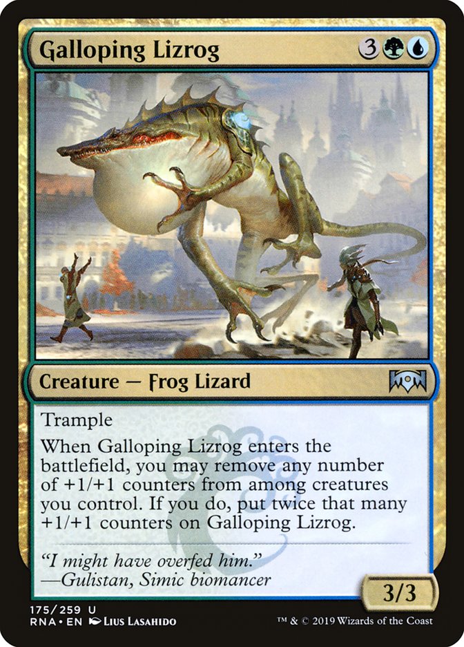 Galloping Lizrog [Ravnica Allegiance] | Nerdhalla Games