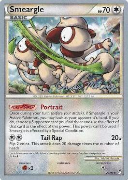 Smeargle (8/90) (Eeltwo - Chase Moloney) [World Championships 2012] | Nerdhalla Games