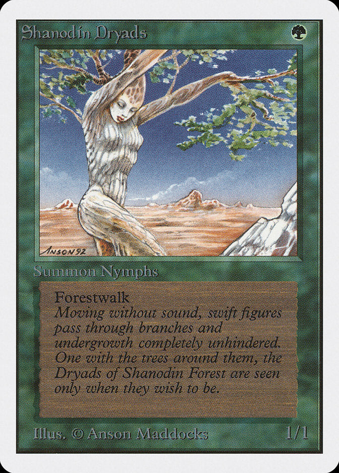 Shanodin Dryads [Unlimited Edition] | Nerdhalla Games