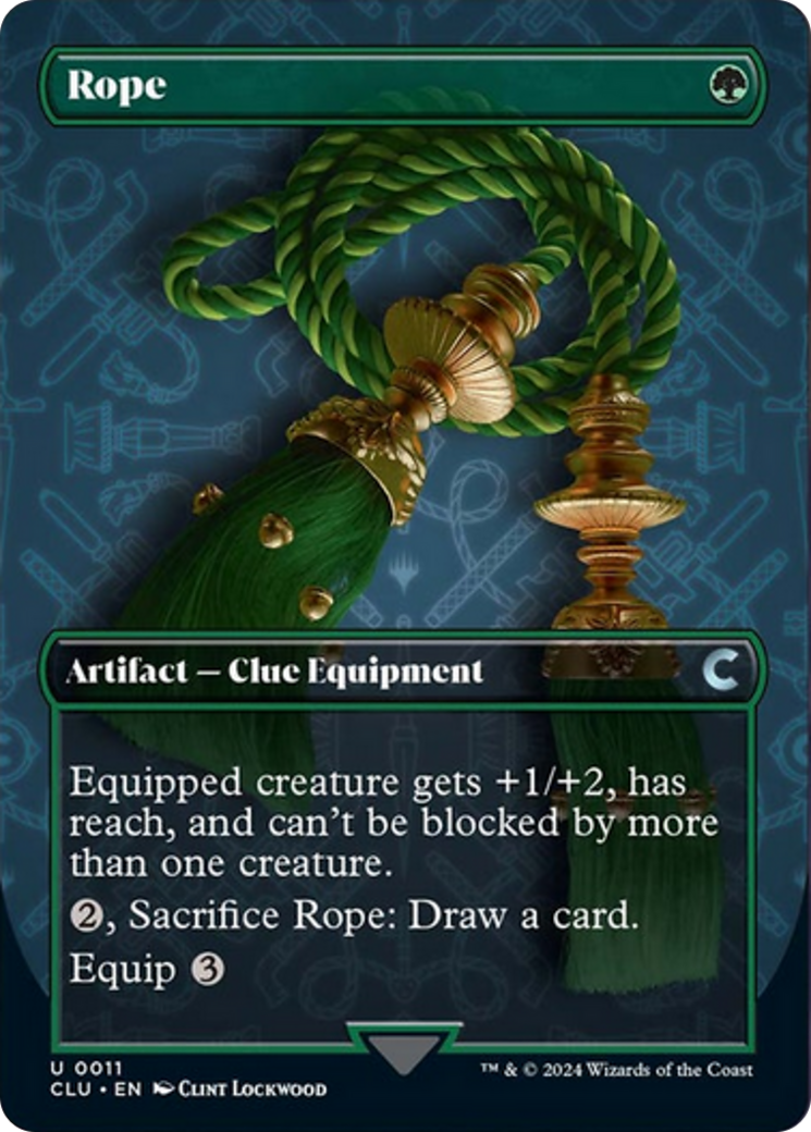 Rope (Borderless) [Ravnica: Clue Edition] | Nerdhalla Games