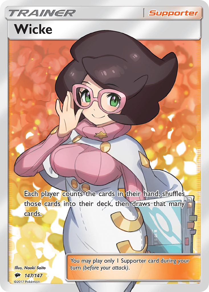 Wicke (147/147) [Sun & Moon: Burning Shadows] | Nerdhalla Games