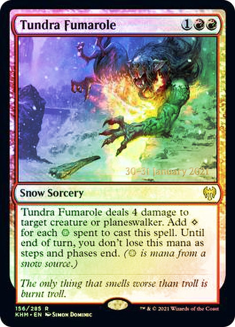 Tundra Fumarole  [Kaldheim Prerelease Promos] | Nerdhalla Games