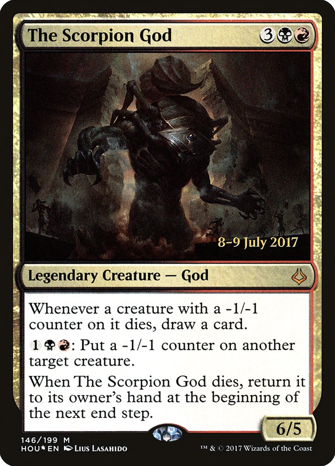 The Scorpion God  [Hour of Devastation Prerelease Promos] | Nerdhalla Games