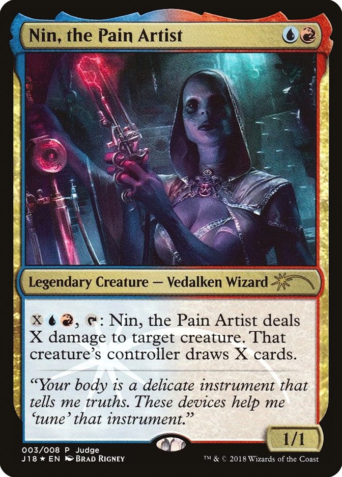 Nin, the Pain Artist [Judge Gift Cards 2018] | Nerdhalla Games