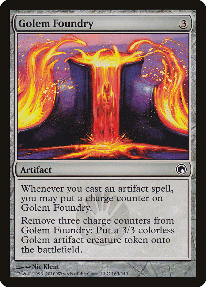 Golem Foundry [Scars of Mirrodin] | Nerdhalla Games