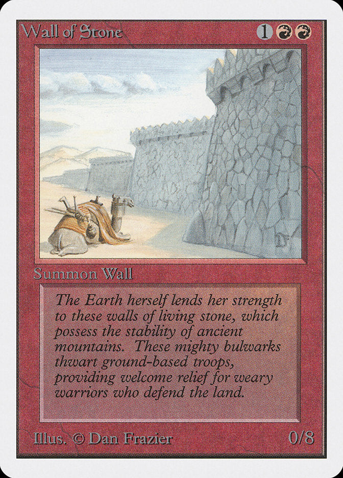 Wall of Stone [Unlimited Edition] | Nerdhalla Games