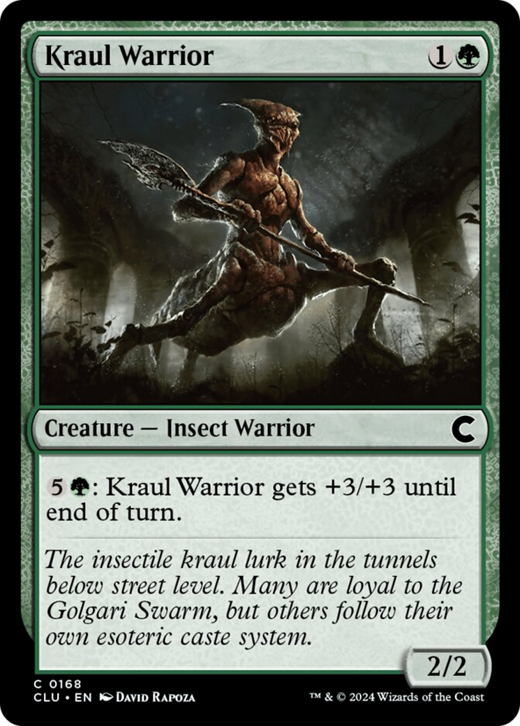 Kraul Warrior [Ravnica: Clue Edition] | Nerdhalla Games