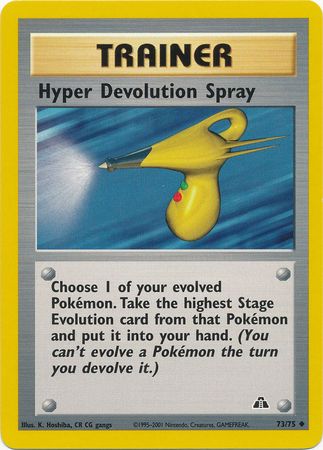 Hyper Devolution Spray (73/75) [Neo Discovery Unlimited] | Nerdhalla Games