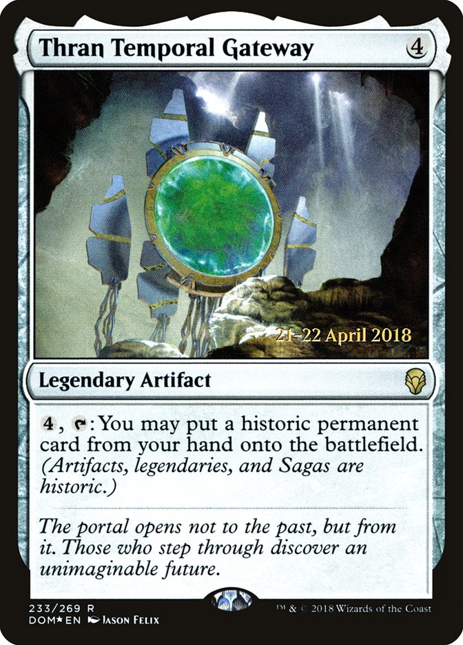 Thran Temporal Gateway  [Dominaria Prerelease Promos] | Nerdhalla Games