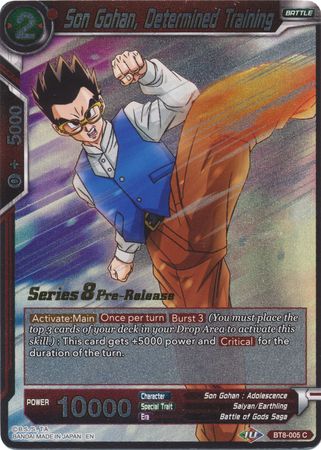 Son Gohan, Determined Training [BT8-005_PR] | Nerdhalla Games