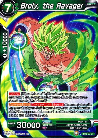 Broly, the Ravager (Starter Deck - Rising Broly) [SD8-02] | Nerdhalla Games