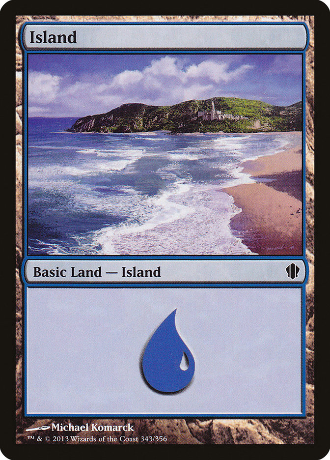 Island (343) [Commander 2013] | Nerdhalla Games