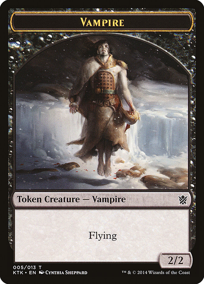 Vampire [Khans of Tarkir Tokens] | Nerdhalla Games