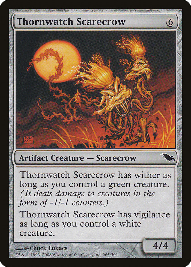 Thornwatch Scarecrow [Shadowmoor] | Nerdhalla Games