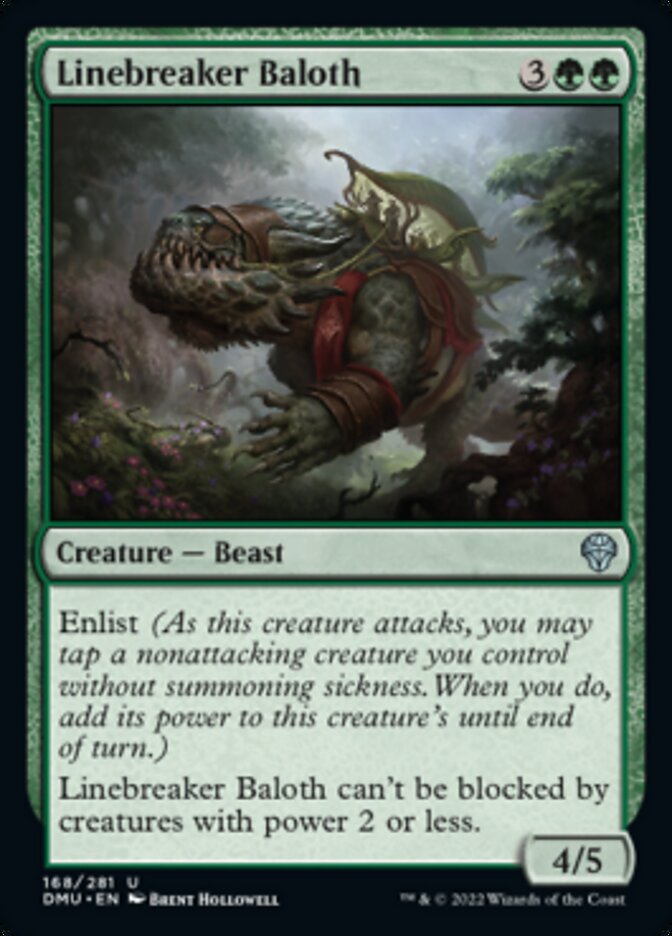 Linebreaker Baloth [Dominaria United] | Nerdhalla Games