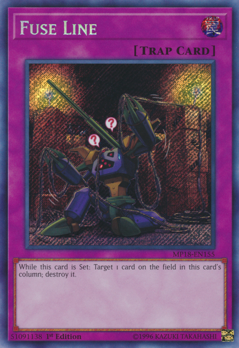 Fuse Line [MP18-EN155] Secret Rare | Nerdhalla Games